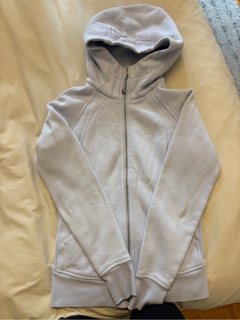 Lululemon Scuba hoodie full zip Periwrinkle blue